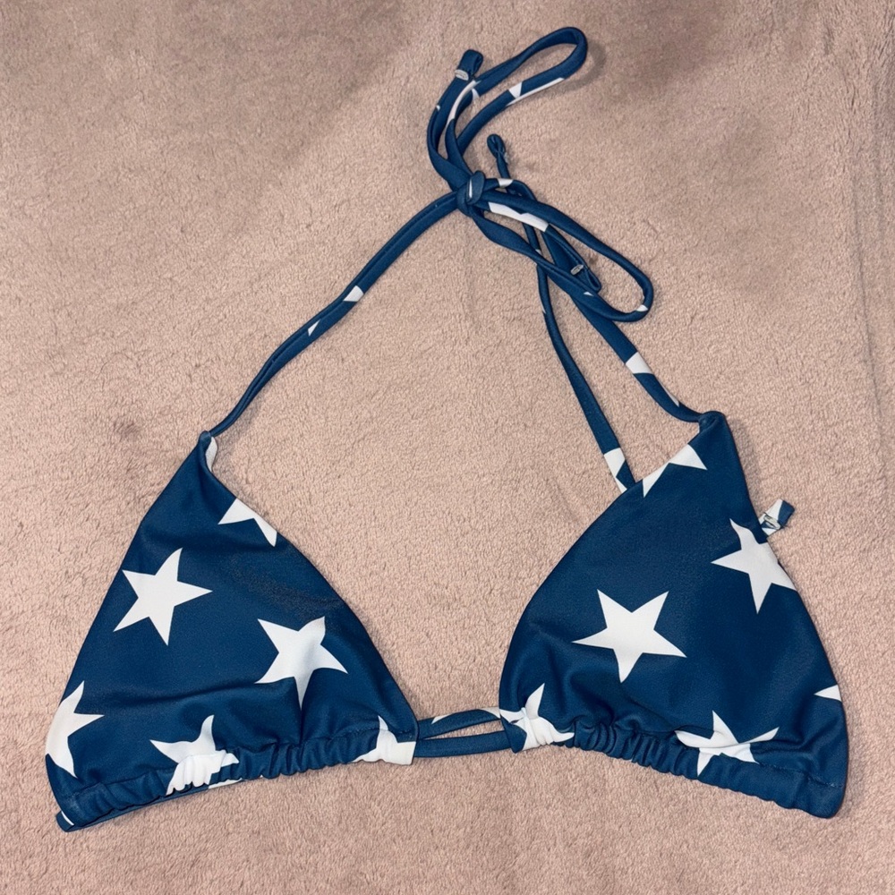 Blue Star SHEIN Bikini Top Removable Padding S